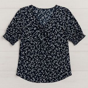 Old Navy | Puff Sleeve Blouse S – Chic Office to Evening Look ✨